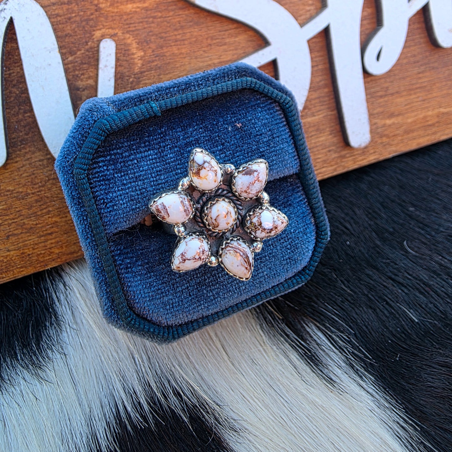 The Paityn Wild Horse Adjustable Ring