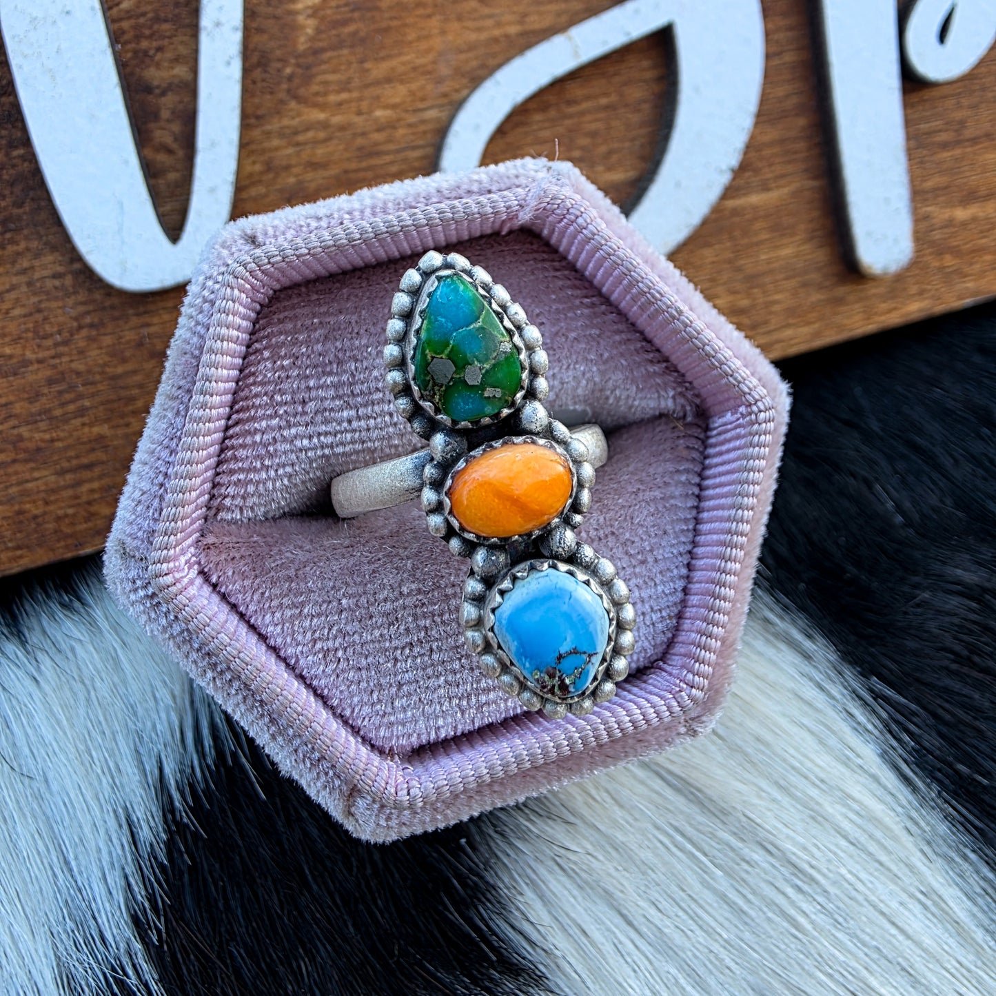 The Remi Colorful Adjustable Ring