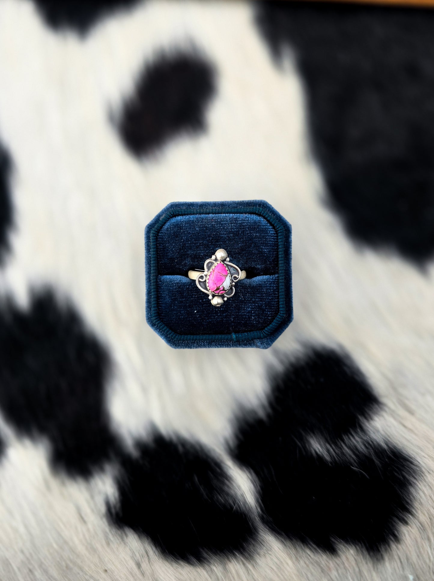 The Cali Cotton Candy Adjustable Ring
