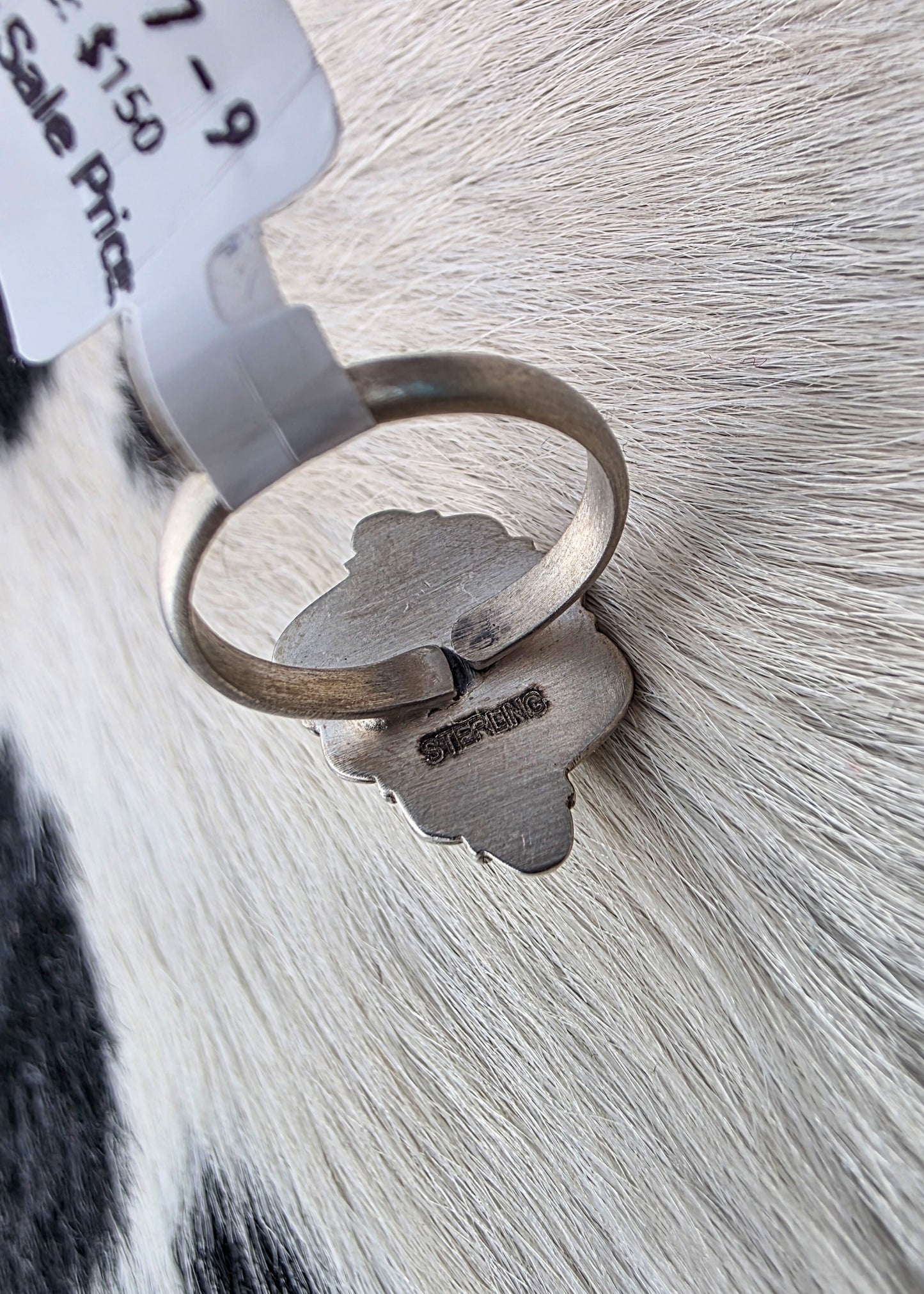 The Zoe Mohave Turquoise Adjustable Ring