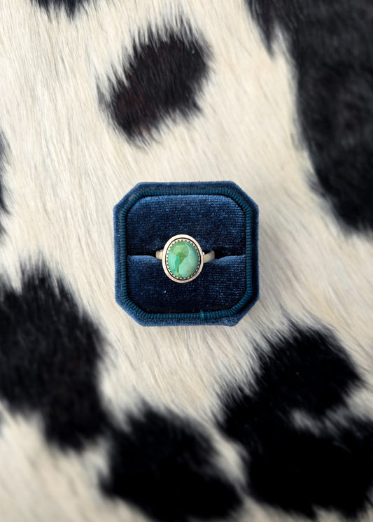The Grace Mohave Turquoise Adjustable Ring