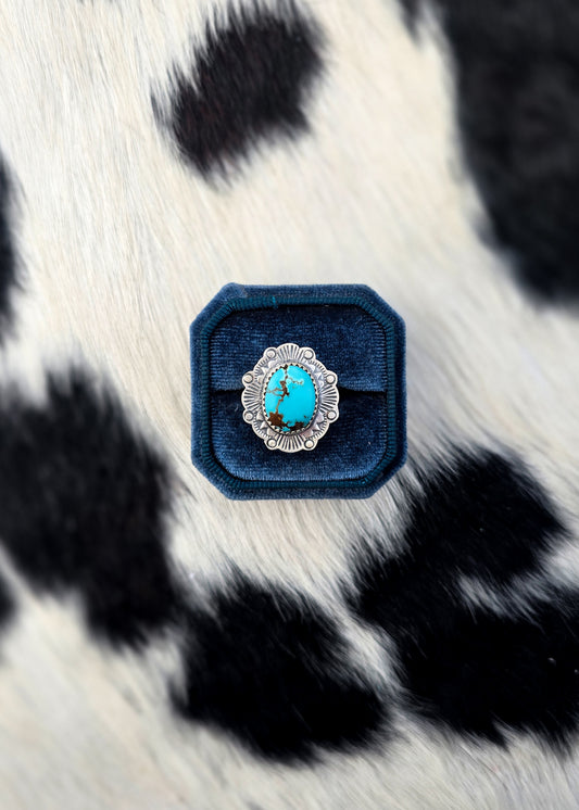 The McKenzie Turquoise Size 8.25 Ring