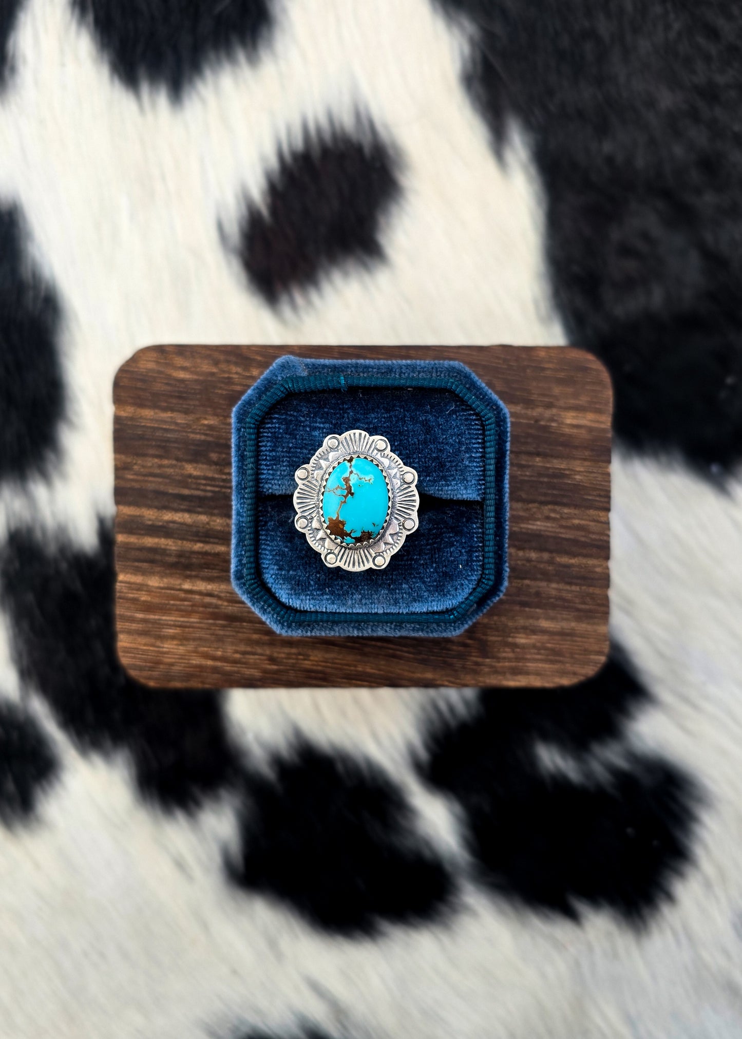 The McKenzie Turquoise Size 8.25 Ring