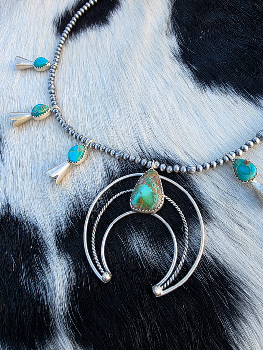 The Sonoran Naja & Pearl Necklace