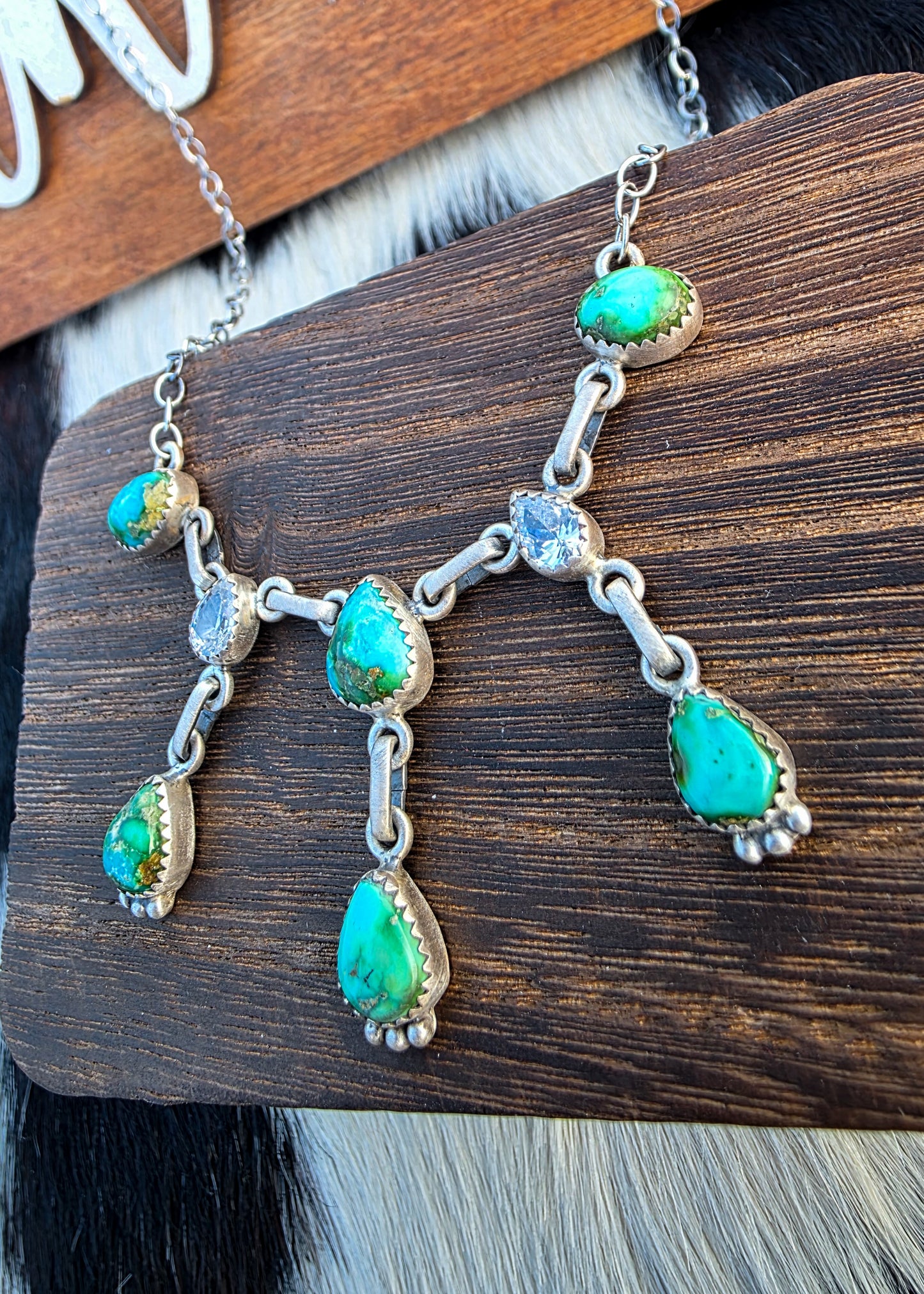 The Khloe Sonoran Gold & CZ Necklace