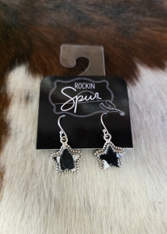 The White Buffalo Star Earrings