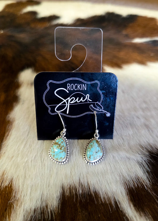 The Vera Kingman Turquoise Earrings