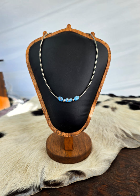 The April Golden Hills Pearls Necklace